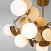 Потолочный светильник с круглыми плафонами Eurosvet Matisse 70124/10 перламутровое золото