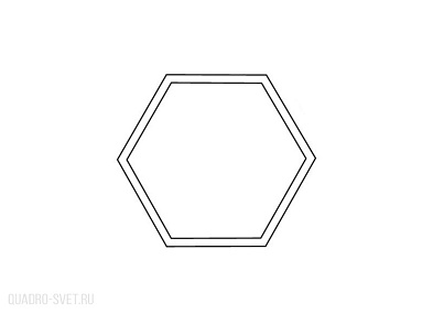 Накладной светодиодный светильник 114Вт 4000K Donolux Hex DL18516C032А114