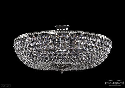 Хрустальная потолочная люстра Bohemia IVELE Crystal 1911/45Z/Ni