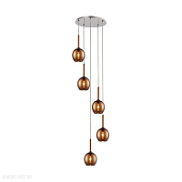 Подвесной светильник Zumaline MONIC MD1629-5B/COPPER