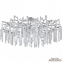 Большая хрустальная люстра Arte Milano 237901/D1200/18/A Cr
