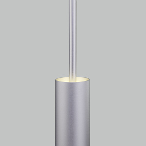 Подвесной светодиодный светильник Eurosvet Dante 50203/1 LED матовое серебро