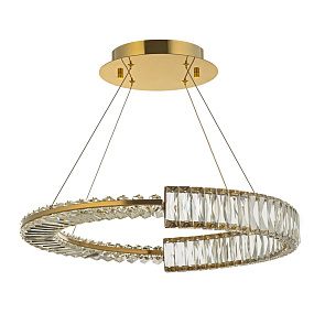 Подвесная хрустальная светодиодная люстра Arti Lampadari Carini L 1.5.60.100 G