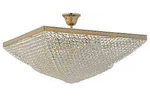 Хрустальная потолочная люстра Dio D'Arte Cremono E 1.3.50x50.100 G