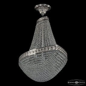 Хрустальная подвесная люстра Bohemia IVELE Crystal 19323/H1/80IV Ni