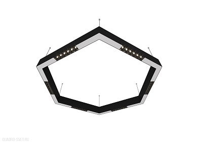 Подвесной светодиодный светильник 0,9м 36Вт 48° Donolux Eye-hex DL18515S111B36.48.900BW