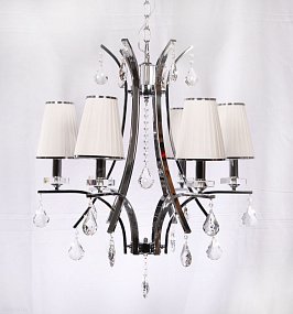 Подвесная люстра Lumina Deco GLAMOUR LDP 66247-6 WT