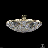 Хрустальная потолочная люстра Bohemia IVELE Crystal 19321/55IV G