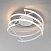 Потолочный светодиодный светильник с пультом управления Eurosvet Breeze 90229/3 белый