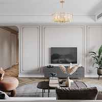 Подвесная хрустальная люстра Arte Milano 373309/8/350/570 GD