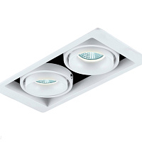 Встраиваемый светильник Donolux Lumme DL18615/02WW-SQ White/Black
