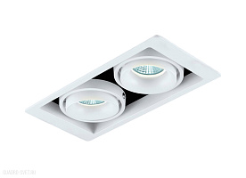 Встраиваемый светильник Donolux Lumme DL18615/02WW-SQ White/Black