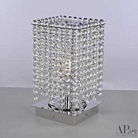 Хрустальная настольная лампа APL LED Sicilia SH500.L4.15-26.B.Ni.E14