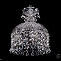Хрустальный подвесной светильник Bohemia IVELE Crystal 7715/22/3/Ni/Balls
