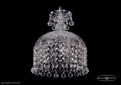 Хрустальный подвесной светильник Bohemia IVELE Crystal 7715/22/3/Ni/Balls