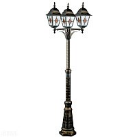 Напольный уличный светильник Arte Lamp BERLIN A1017PA-3BN