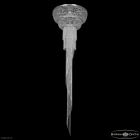 Каскадная хрустальная люстра Bohemia IVELE Crystal 83231/100IV-350 Ni