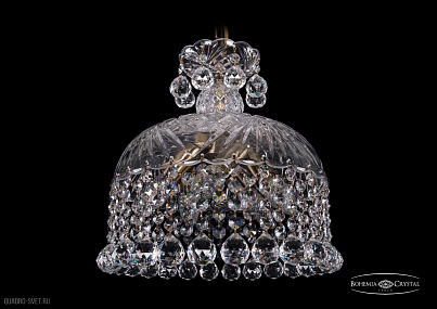 Хрустальный подвесной светильник Bohemia IVELE Crystal 7715/30/Pa/Balls