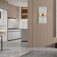 Бра с хрусталем Arte Milano 430122.250.4.E14.B1 GD