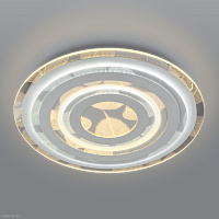 Потолочный светодиодный светильник с пультом управления Eurosvet Floris 90220/1 белый