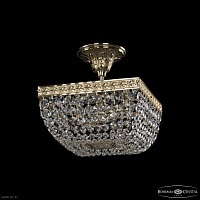 Хрустальная потолочная люстра Bohemia IVELE Crystal 19112/25IV G