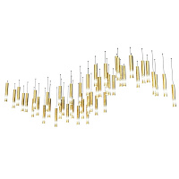 Каскадная люстра L'Arte Luce Symphony L65205