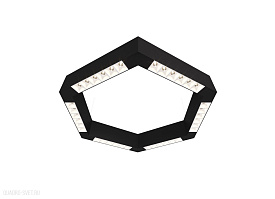 Накладной светодиодный светильник 0,5м 36Вт 48° Donolux Eye-hex DL18515С111B36.48.500WB