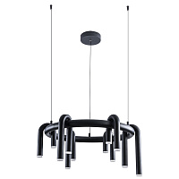 Подвесная светодиодная люстра Arte Lamp WARHOL A3258LM-30BK