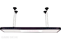 Бильярдный светильник плоский люминесцентный «Neptun» (черная, 4 неон тр.) 270x33x8 75.021.27.0