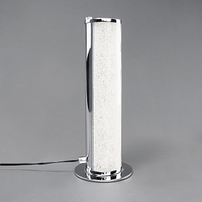 Светодиодный настольный светильник с хрустальной крошкой Eurosvet Brilliance 80409/1 хром