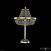 Хрустальная настольная лампа Bohemia IVELE Crystal 19283L4/H/35IV G
