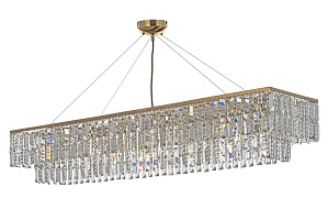 Большая хрустальная люстра Arti Lampadari Milano E 1.5.120x30.107 G