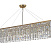 Большая хрустальная люстра Arti Lampadari Milano E 1.5.120x30.107 G