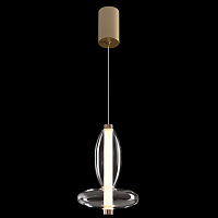 Подвесной светодиодный светильник Crystal Lux QUASAR SP7W LED TRANSPARENT