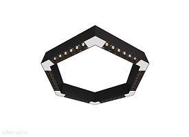 Накладной светодиодный светильник 0,5м 36Вт 48° Donolux Eye-hex DL18515С111B36.48.500BW