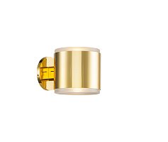 Настенный светодиодный влагозащищенный светильник LUCIA TUCCI TUBE W5630.2 gold
IP44