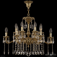 Хрустальная подвесная люстра Bohemia IVELE Crystal 73119/12/225 A G