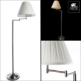 Торшер Arte Lamp CALIFORNIA A2872PN-1SS