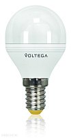 Лампа светодиодная диммируемая Шар Voltega Е14 2800К 6W VG2-G2E14warm6W-D