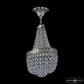 Хрустальная подвесная люстра Bohemia IVELE Crystal 19283/H1/45IV Ni