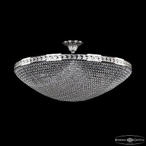 Хрустальная потолочная люстра Bohemia IVELE Crystal 19321/80IV Ni