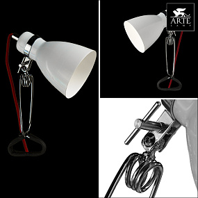 Настольная лампа Arte Lamp DORM A1409LT-1WH