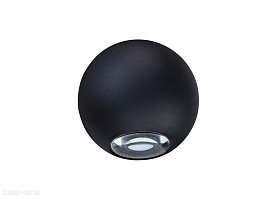 Уличный настенный светодиодный светильник Donolux Lumin DL18442/12 Black R Dim