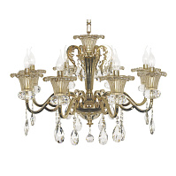 Большая хрустальная люстра Dio D'Arte Salerno E 1.1.8 G