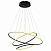 Светодиодная подвесная люстра Arte Lamp A2500SP-3BK