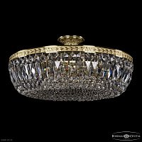 Хрустальная потолочная люстра Bohemia IVELE Crystal 19041/55IV G