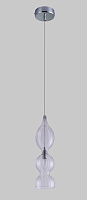 Подвесной светильник Crystal Lux IRIS SP1 B TRANSPARENT