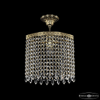 Хрустальный подвесной светильник Bohemia IVELE Crystal 19203/25IV G Drops