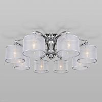 Потолочная люстра Eurosvet Fabiola 60124/8 хром Smart (60109/8)