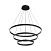 Светодиодный подвесной светильник Maytoni Rim MOD058PL-L100B4K